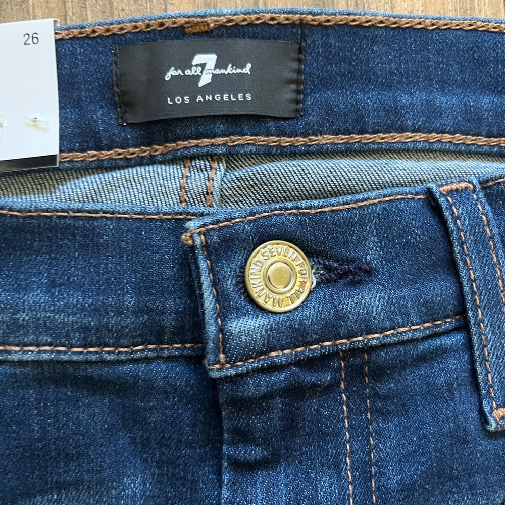 7 FOR ALL MANKIND DOJO Original Trouser Jeans 26 Wash XRT- SEE DESCRIPTION - Picture 5 of 15